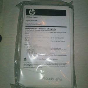 Hp photo printer paper 100 count